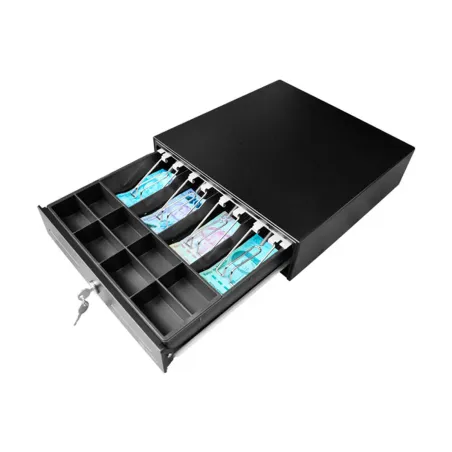 GAVETA DE DINERO 3NSTAR CD250, 4 PARA BILLETES / 8 PARA MONEDAS (REMOVIBLE) RJ11