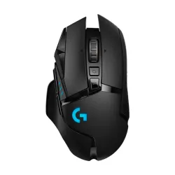 MOUSE LOGITECH G502 LIGTHSPEED WIRELESS BLACK (910-005565)