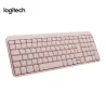 COMBO TECLADO Y MOUSE LOGITECH K250 MOUSE M240 BT INALÁMBRICO ROSADO