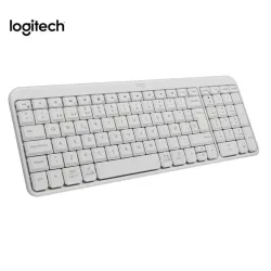 COMBO TECLADO Y MOUSE LOGITECH K250 MOUSE M240 BT INALÁMBRICO BLANCO