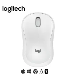COMBO TECLADO Y MOUSE LOGITECH K250 MOUSE M240 BT INALÁMBRICO BLANCO