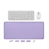 COMBO LOGITEC TECLADO K250 MOUSE M196 PAD MOUSE 300X 700 LILA