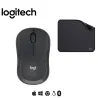 COMBO LOGITECH DE MOUSE M240 Y PAD MOUSE 200X230 NEGRO