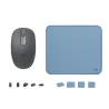 COMBO LOGITECH DE MOUSE M196 Y PAD MOUSE 200x230 AZUL