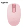 COMBO LOGITECH MOUSE M196 ROSADO Y PAD MOUSE 200x230 AZUL