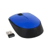 COMBO LOGITECH MOUSE M170 AZUL Y PAD MOUSE 200x230 NEGRO