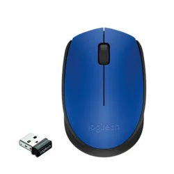COMBO LOGITECH MOUSE M170 AZUL Y PAD MOUSE 200x230 ROSADO