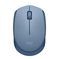 COMBO LOGITECH MOUSE M170 AZUL GRIS Y PAD MOUSE 200x230 AZUL