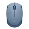 COMBO LOGITECH MOUSE M170 AZUL GRIS Y PAD MOUSE 200x230 AZUL