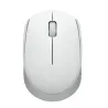 COMBO LOGITECH MOUSE M170 BLANCO Y PAD MOUSE 200x230 NEGRO