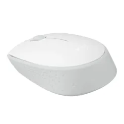 COMBO LOGITECH MOUSE M170 BLANCO Y PAD MOUSE 200x230 NEGRO