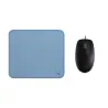 COMBO LOGITECH MOUSE M110 NEGRO Y PAD MOUSE 200x230 AZUL