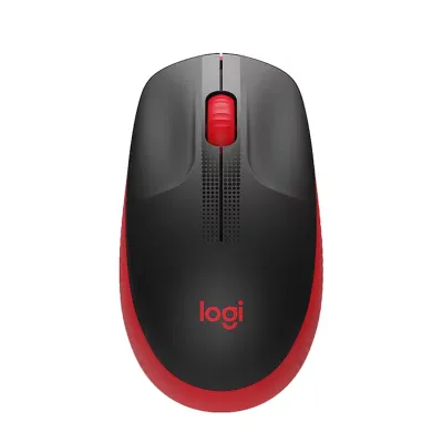 COMBO LOGITECH MOUSE M190 ROJO PAD MOUSE 200x230 NEGRO