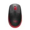 COMBO LOGITECH MOUSE M190 ROJO PAD MOUSE 200x230 NEGRO