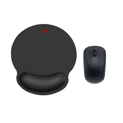 COMBO GENIUS MOUSE NX -7000 NEGRO PAD MOUSE G-WMP 100 C/DESCANSADOR