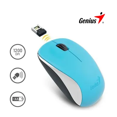 COMBO GENIUS MOUSE NX -7000 AZUL PAD MOUSE G-WMP 100 C/DESCANSADOR