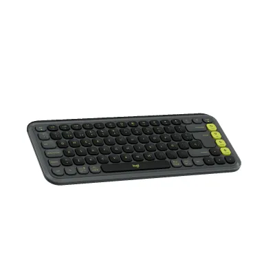 COMBO LOGITECH TECLADO  + MOUSE POP ICON BLUETOOTH+PAD MOUSE 200X230 NEGRO