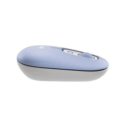 COMBO LOGITECH TECLADO  + MOUSE POP ICON LILA BLUETOOTH+PAD MOUSE 200X230 AZUL