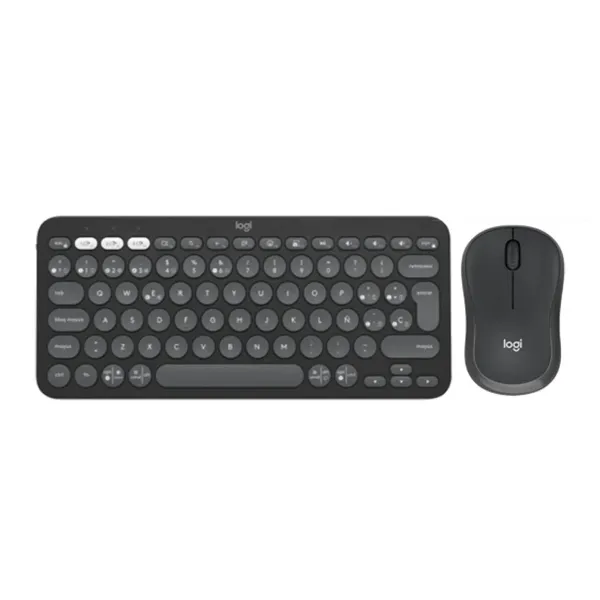 COMBO LOGITECH TECLADO K380S+MOUSE M240 COLOR NEGRO