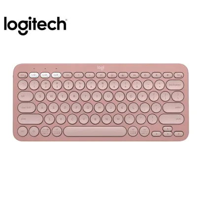 COMBO LOGITECH TECLADO K380S+MOUSE M240 COLOR ROSADO