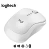COMBO LOGITECH DE MOUSE M240 BLANCO PAD MOUSE 200X230 NEGRO