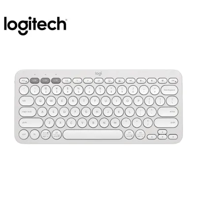 COMBO LOGITECH TECLADO K380S+MOUSE M240 BLANCO+PAD MOUSE 200X230 AZUL