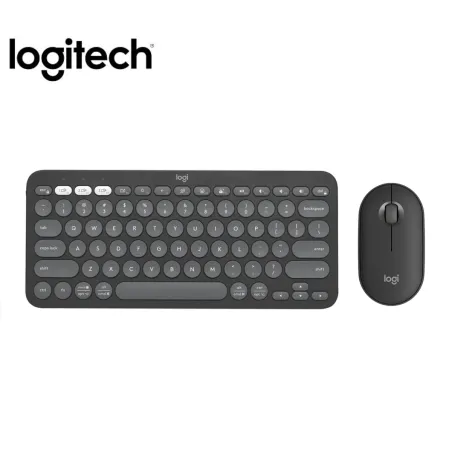 TECLADO LOGITECH PEBBLE 2 K380S BT NEGRO +MOUSE LOGITECH PEBBLE 2 M350S NEGRO