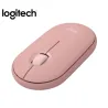 TECLADO LOGITECH PEBBLE 2 K380S BT +MOUSE LOGITECH PEBBLE 2 M350S ROSADO