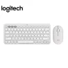 TECLADO LOGITECH PEBBLE 2 K380S BT +MOUSE LOGITECH PEBBLE 2 M350S BLANCO