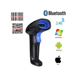 Lector Portátil Escaner De Código De Barras Bluetooth Inalámbrico 2d 1d Yhd-1100db