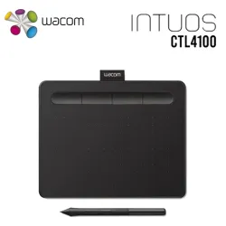 Tableta Gráfica Wacom Intuos CTL4100 Small Black