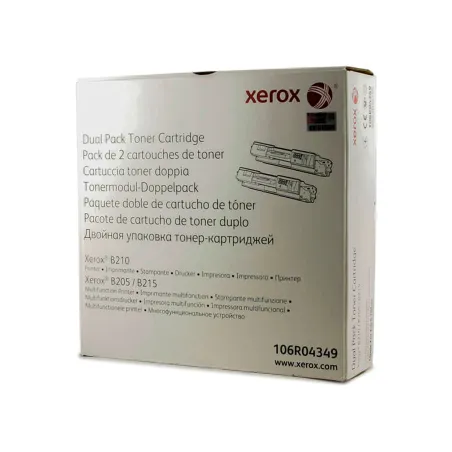 TONER XEROX 106R04349 DUAL PACK PARA B210 B215 B205