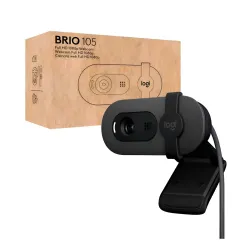 WEBCAM LOGITECH BRIO 105 FULL HD 1080P USB-A GRAPHITE (960-001591)
