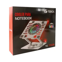 COOLER TEROS TE-7132N MÁX. 15.6" CON SOPORTE ROTATIVO 360°