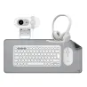 Kit Logitech con Teclado K380s, Mouse M350s, Cámara Web Brio 100 , Audífonos H390 Y Pad Mouse