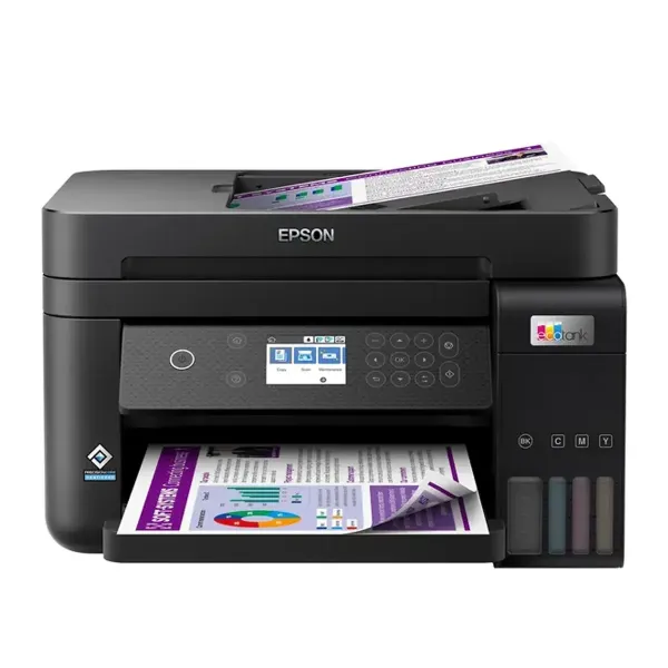 Impresora Multifuncional Epson EcoTank L6270, Imprime/Escanea/Copia/LAN/Wi-Fi