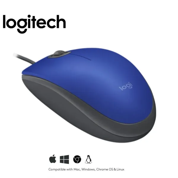 MOUSE LOGITECH M110 SILENT OPTICO USB