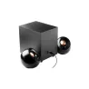 PARLANTE CREATIVE PEBBLE PLUS 2.1 8W/16W 3.5MM USB-POWER BLACK