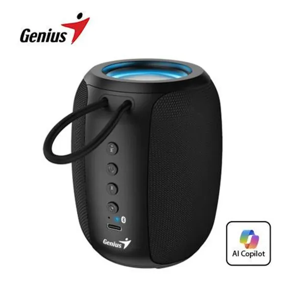 PARLANTE GENIUS SP-915BT BLUETOOTH 5W 6H MIC AI COPILOT RGB