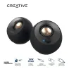 PARLANTE CREATIVE PEBBLE V2 2.0 8W/16W 3.5MM USB-C-POWER BLACK (51MF1695AA000)