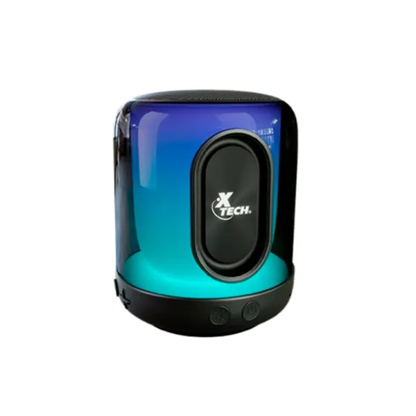 PARLANTE XTECH BEATWAVE TWS BLUETOOTH / USB / 3.5 MM 15H LED 5W BLACK