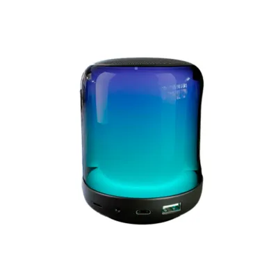 PARLANTE XTECH BEATWAVE TWS BLUETOOTH / USB / 3.5 MM 15H LED 5W BLACK