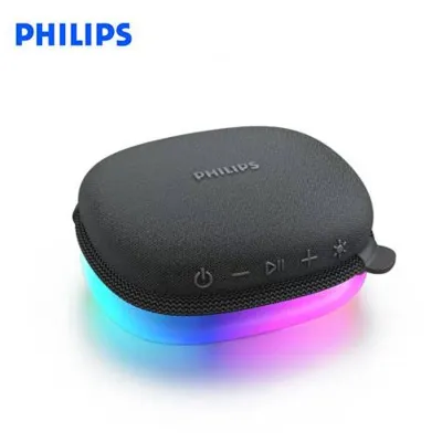 PARLANTE PHILIPS TAS2307 RGB BLUETOOTH 7H 5W/10W USB-C BLACK