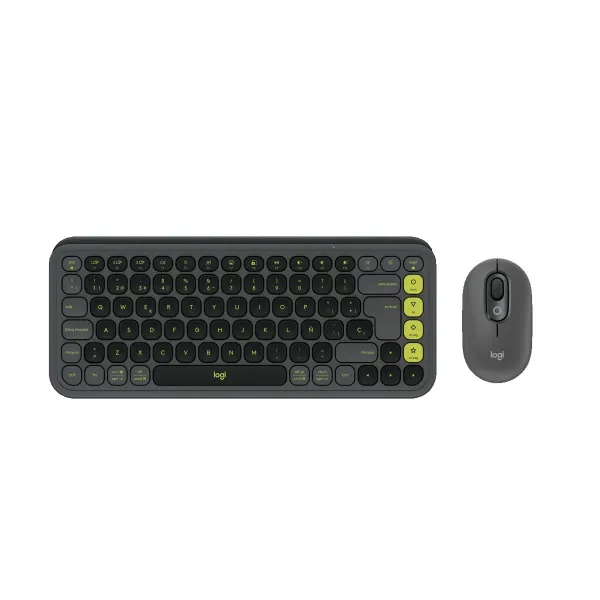 TECLADO LOGITECH +MOUSE POP ICON BLUETOOTH /WIRELESS SP COPILOT