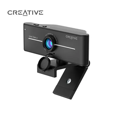CAMARA CREATIVE LIVE! CAM SYNC 4K UHD 2160P DUAL MIC USB C/TAPA BLACK