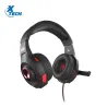 AUDIFONO C/MICROF.XTECH GAMING SPIDERMAN MULTIPLAFORM 3.5MM+USB-A CONTROL VOLUMEN/MUTE LED BLACK/RED