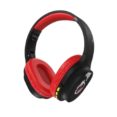AUDIFONO C/MICROF. LICENCIADO XTECH MICKEY BLUETOOTH/3.5MM 40MM 8H PLEGABLES BLACK/RED