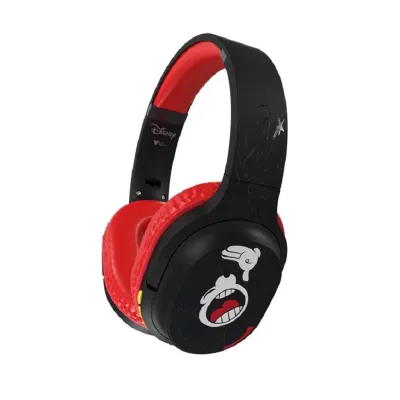 AUDIFONO C/MICROF. LICENCIADO XTECH MICKEY BLUETOOTH/3.5MM 40MM 8H PLEGABLES BLACK/RED