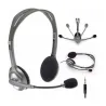 AUDIFONO C/MICROF. LOGITECH H111 SILVER
