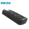 SUPRESOR DE PICOS DE 6 TOMAS FORZA  NEGRO 220V FSP-06MN